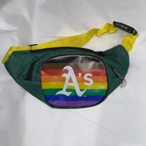 Oakland A’s Unicorn Rainbow Fanny Pack Bag Pride